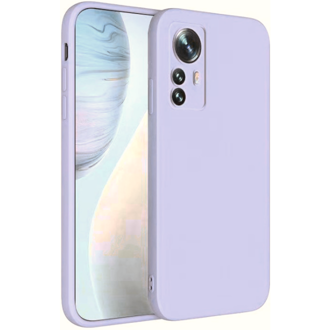Bodycell Square Liquid Θήκη Σιλικόνης - Xiaomi 12 / 12X - Light Blue