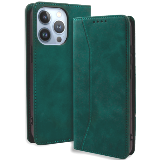 Bodycell Θήκη - Πορτοφόλι Apple iPhone 13 Pro Max - Green