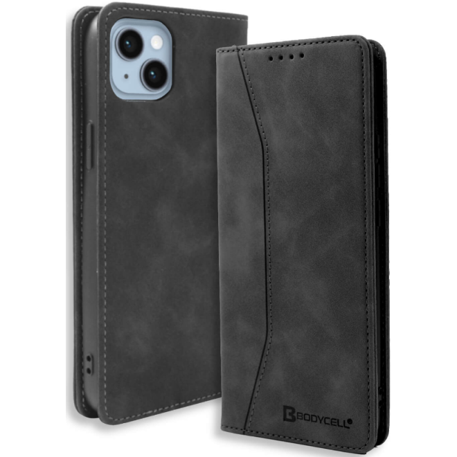Bodycell Θήκη - Πορτοφόλι Apple iPhone 14 - Black Bodycell Θήκη - Πορτοφόλι Apple iPhone 14 - Black