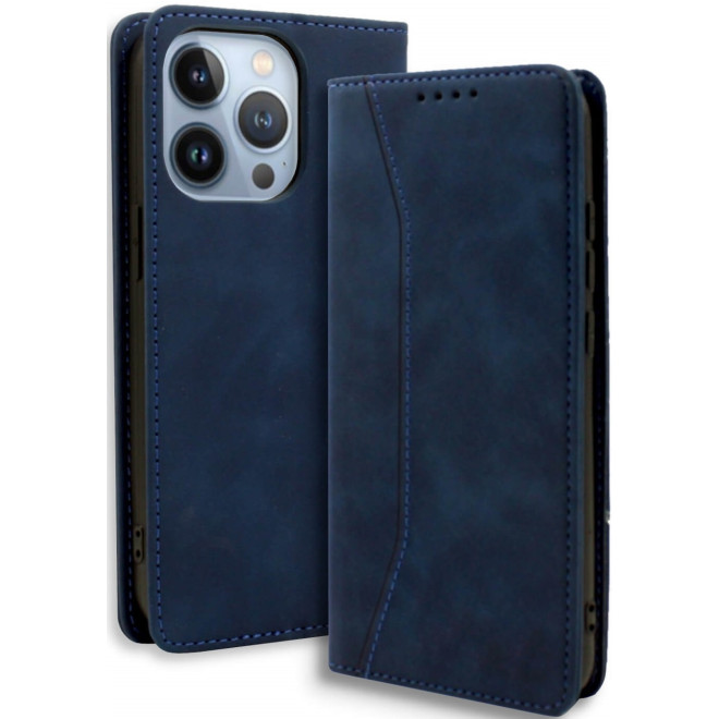 Bodycell Θήκη - Πορτοφόλι Apple iPhone 14 Pro - Blue