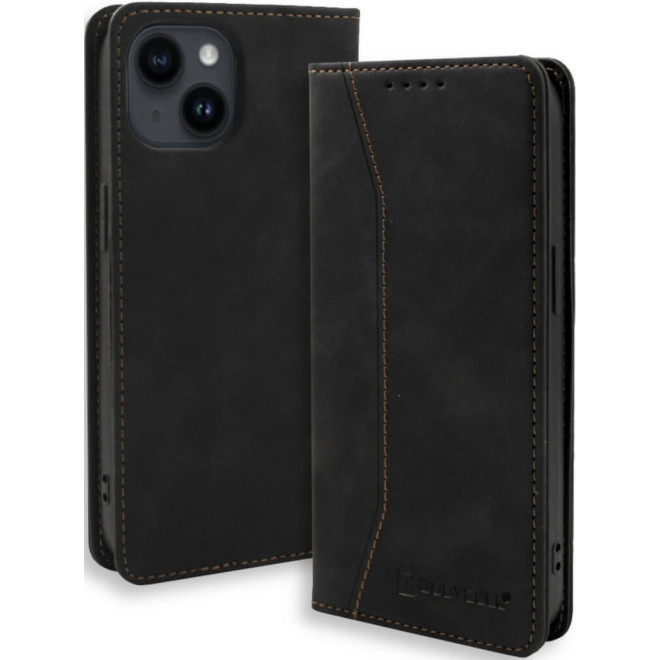 Bodycell Θήκη - Πορτοφόλι Apple iPhone 15 Plus - Black