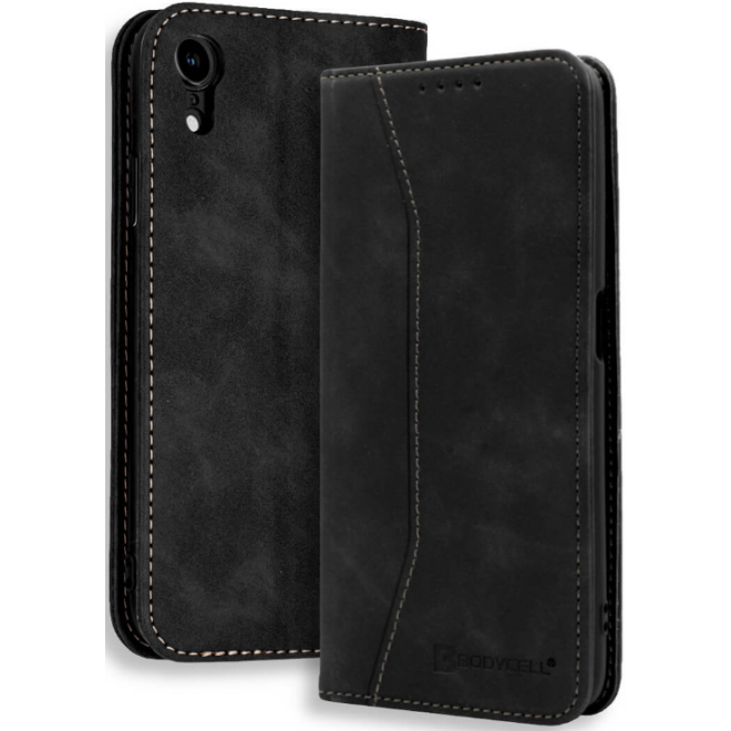 Bodycell Θήκη - Πορτοφόλι Apple iPhone XR - Black