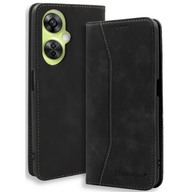 Bodycell Θήκη - Πορτοφόλι OnePlus Nord CE 3 Lite - Black