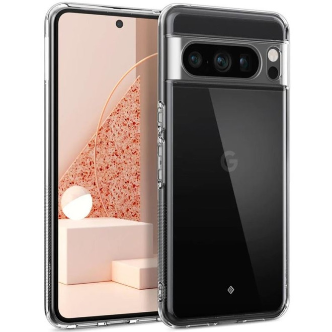 Caseology Capella - Διάφανη Ανθεκτική Σκληρή Θήκη - Google Pixel 8 Pro - Crystal Clear