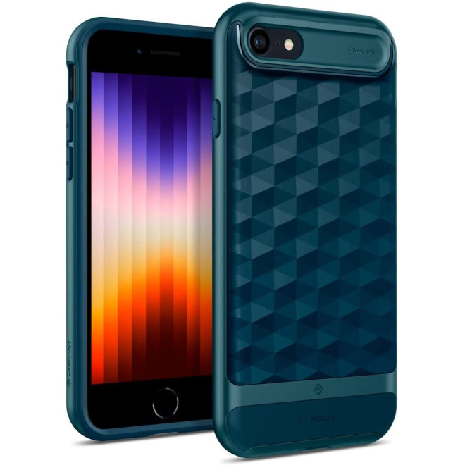 Caseology Θήκη Parallax Apple iPhone SE 2022 / 2020 / 8 / 7 - Aqua Green