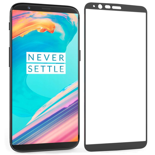 Centopi Tempered Glass - Αντιχαρακτικό with Black Edge Γυαλί Οθόνης OnePlus 5t