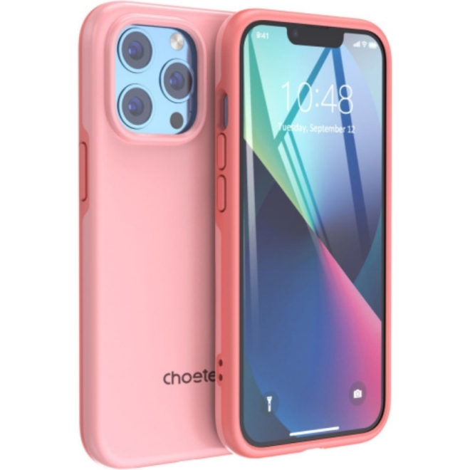 Choetech MFM Anti-drop Case - Σκληρή Ανθεκτική Θήκη MagSafe - Apple iPhone 13 Pro Max - Pink