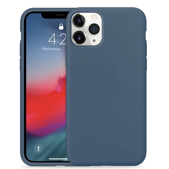 Crong Color Θήκη Premium Σιλικόνης Apple iPhone 11 Pro - Blue 