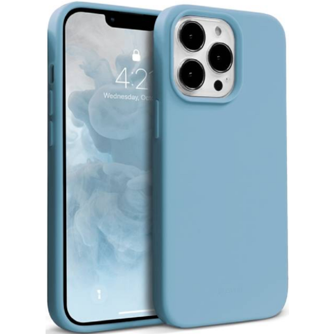 Crong Color Θήκη Premium Σιλικόνης Apple iPhone 13 Pro - Sky Blue