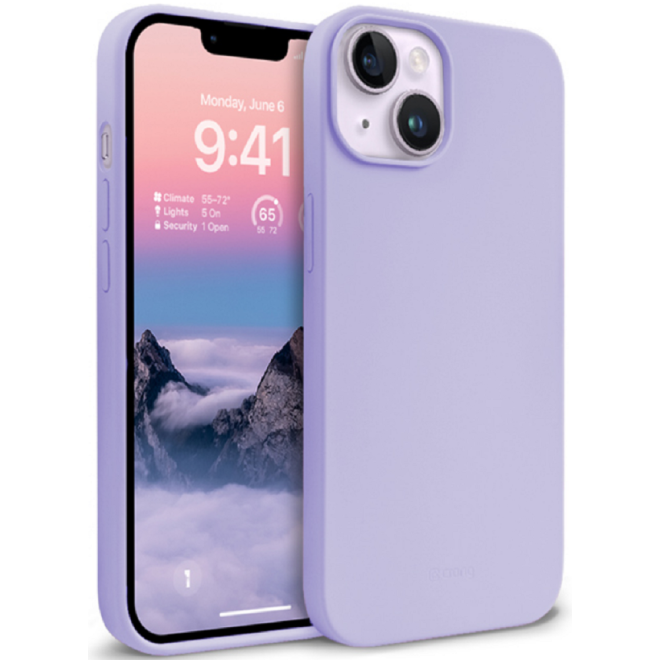 Crong Color Θήκη Premium Σιλικόνης Apple iPhone 14 Plus - Purple