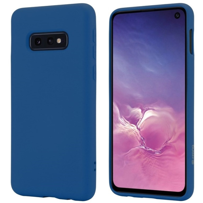 Crong Color Θήκη Premium Σιλικόνης Samsung Galaxy S10e - Blue