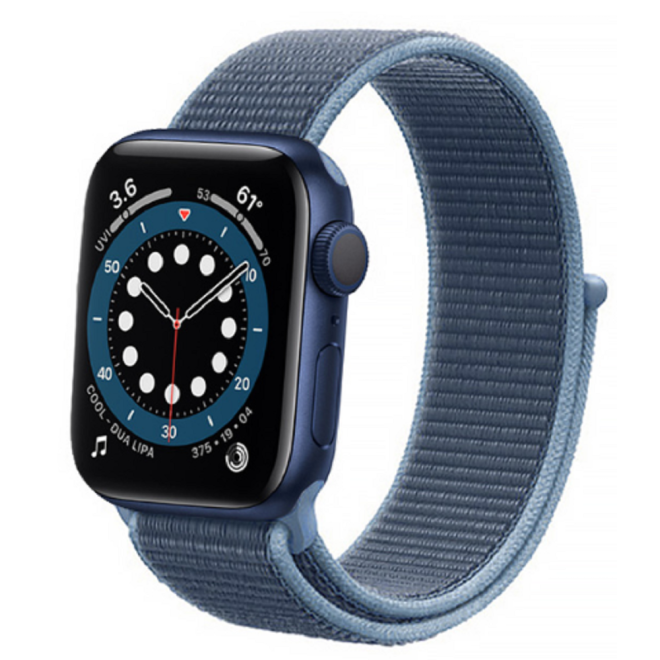 Crong Nylon Λουράκι Apple Watch SE/9/8/7/6/5/4 (41/40mm) - Ocean Blue