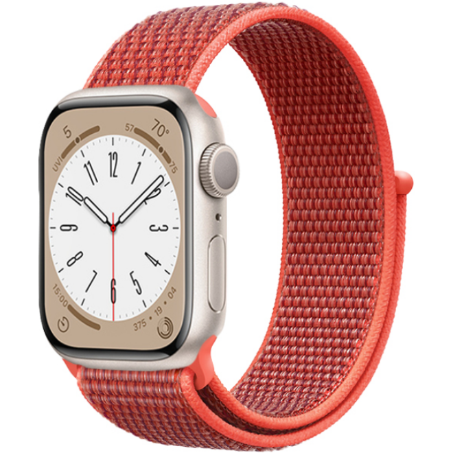 Crong Nylon Λουράκι Apple Watch SE/10/9/8/7/6/5/4 (42/41/40mm) - Sunny Apricot