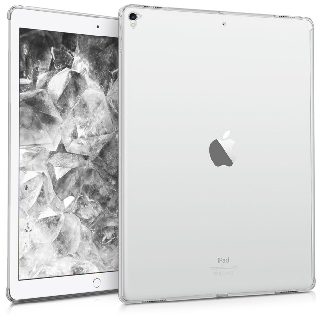 KW Διάφανη Θήκη Σιλικόνης iPad Pro 12.9'' 2015/2017 - Clear