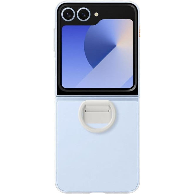 Διάφανη Σκληρή Θήκη με Finger Holder / Ring - Samsung Galaxy Z Flip6 - Official Samsung Clear Case - Transparent