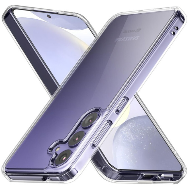 Διάφανη Σκληρή Θήκη - Samsung Galaxy S24 Plus - Crong Crystal Shield - Transparent