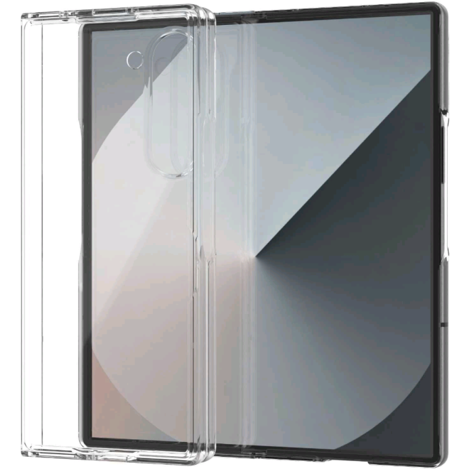 Διάφανη Σκληρή Θήκη - Samsung Galaxy Z Fold6 - Spacecase Crystal Case - 2mm - Clear