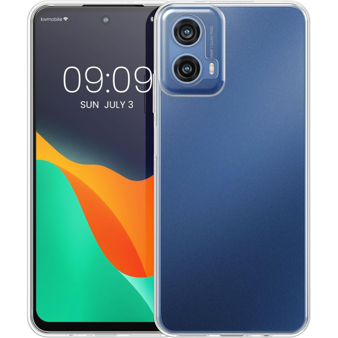 Διάφανη Θήκη Σιλικόνης - Motorola Moto G34 - Tech-Protect FlexAir - Clear