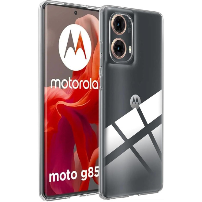 Διάφανη Θήκη Σιλικόνης - Motorola Moto G85 - Tech-Protect FlexAir - Clear