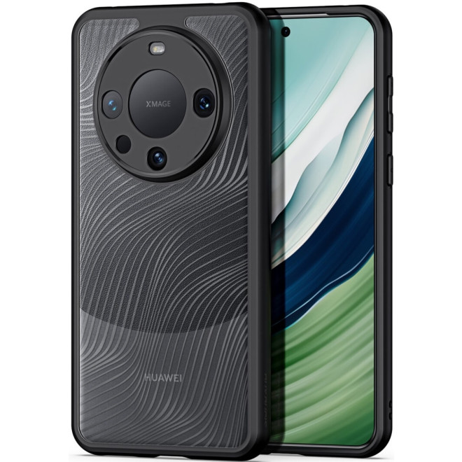 DuxDucis Aimo Series - Premium Ημιδιάφανη Σκληρή Θήκη - Huawei Mate 60 - Black