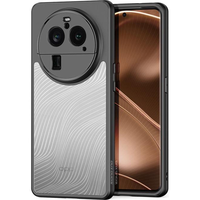 DuxDucis Aimo Series - Premium Ημιδιάφανη Σκληρή Θήκη - Oppo Find X6 Pro - Black DuxDucis Aimo Series - Premium Ημιδιάφανη Σκληρή Θήκη - Oppo Find X6 Pro - Black