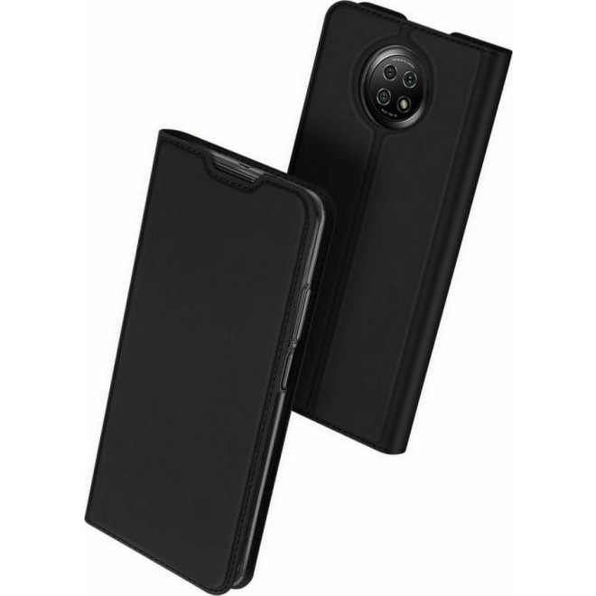 Duxducis SkinPro Θήκη Πορτοφόλι Xiaomi Redmi Note 9T 5G - Black 