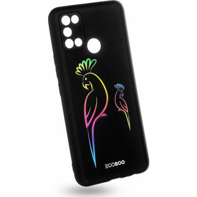 Egoboo Mat Θήκη Σιλικόνης Realme 7i - Parrot Neon