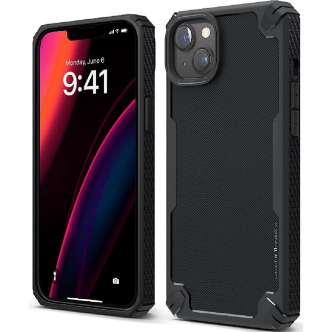 Elago Armor Case - Ανθεκτική Θήκη Σιλικόνης Apple iPhone 14 Plus - Black