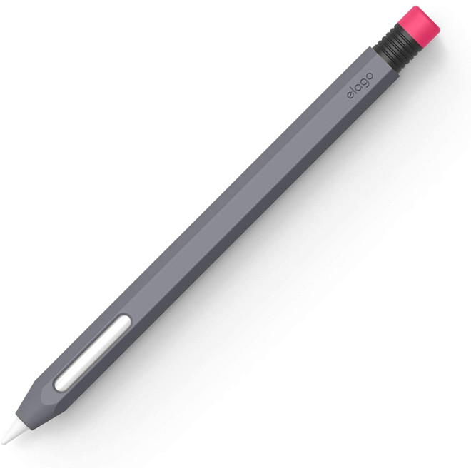 Elago Classic Θήκη Premium Σιλικόνης Apple Pencil 2nd Gen - Dark Grey