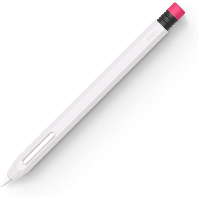 Elago Classic Θήκη Premium Σιλικόνης Apple Pencil 2nd Gen - White