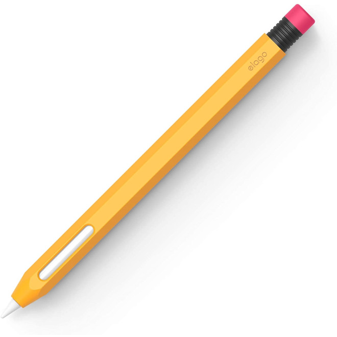 Elago Classic Θήκη Premium Σιλικόνης Apple Pencil 2nd Gen - Yellow