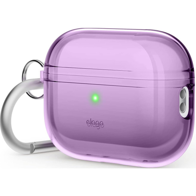Elago Hang Case - Θήκη Σιλικόνης για Apple AirPods Pro 2nd Gen - Deep Purple