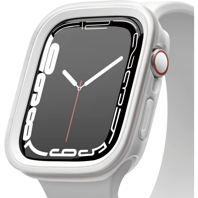 Elago Θήκη Duo Case Apple Watch SE/9/8/7/6/5/4 (41/40mm) - Transparent / White