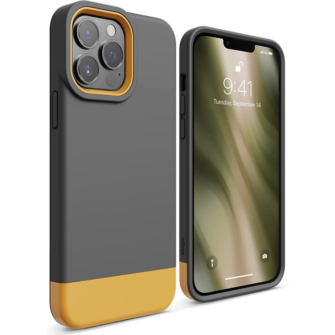 Elago Θήκη Glide - Apple iPhone 13 Pro Max - Dark Gray / Yellow
