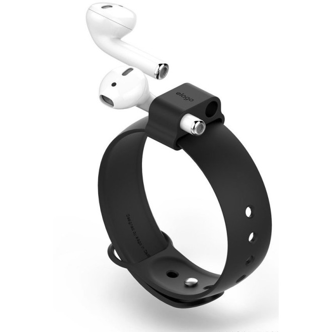 Elago Wrist Fit for AirPods - Θήκη Καρπού για AirPods και Apple Watch (42mm & 38mm) - Black