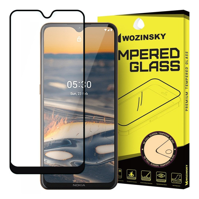 Wozinsky Tempered Glass - Fullface Αντιχαρακτικό Γυαλί Οθόνης Nokia 5.3 - Black