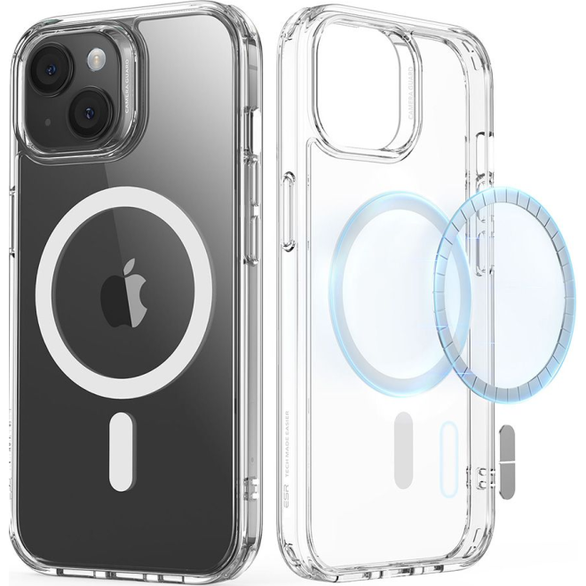 ESR Classic Hybrid HaloLock - Ανθεκτική MagSafe Θήκη Apple iPhone 15 Plus - Clear