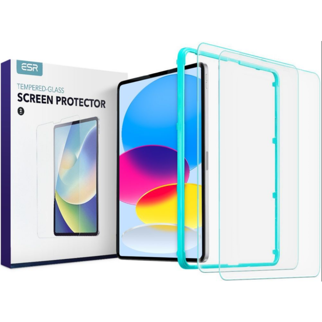ESR Tempered Glass - Αντιχαρακτικό Προστατευτικό Γυαλί Οθόνης - Apple iPad 11th Gen. 2025 11" / 10th Gen. 2022 10.9" - 2 Τεμάχια - Clear