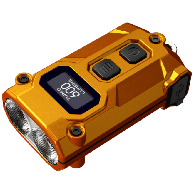 Φακός Nitecore TINI 3 Μπρελόκ LED Αδιάβροχος Επαναφορτιζόμενος 600 Lumens Μπαταρία 330mAh Alloy Orange