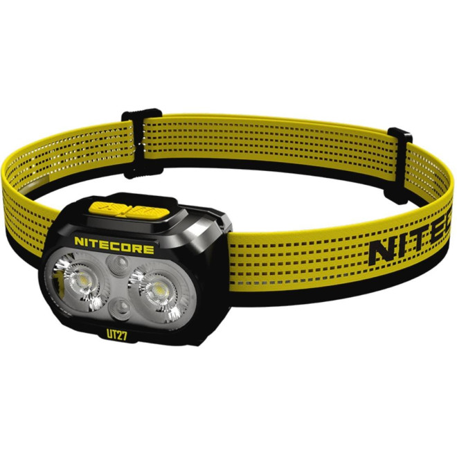 Φακός Nitecore UT27 Pro Headlamp Κεφαλής LED Αδιάβροχος Επαναφορτιζόμενος 800 Lumens Μπαταρία 2 x HBL1500Lion Black