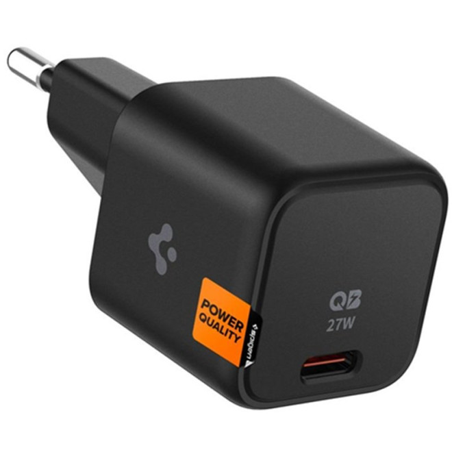 Φορτιστής Spigen PE2103EU ArcStation Wall Charger Τοίχου με 1 x Type-C 27W / PPS 25W Black