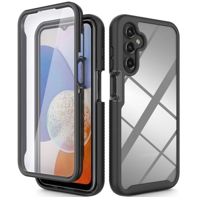 Full Body Θήκη 360° - Samsung Galaxy A15 - Tech-Protect Defense360 - Black