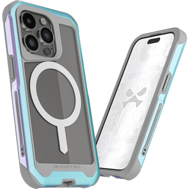 Ghostek Atomic Slim 4 - Ανθεκτική Θήκη MagSafe - Apple iPhone 15 Pro - Prismatic