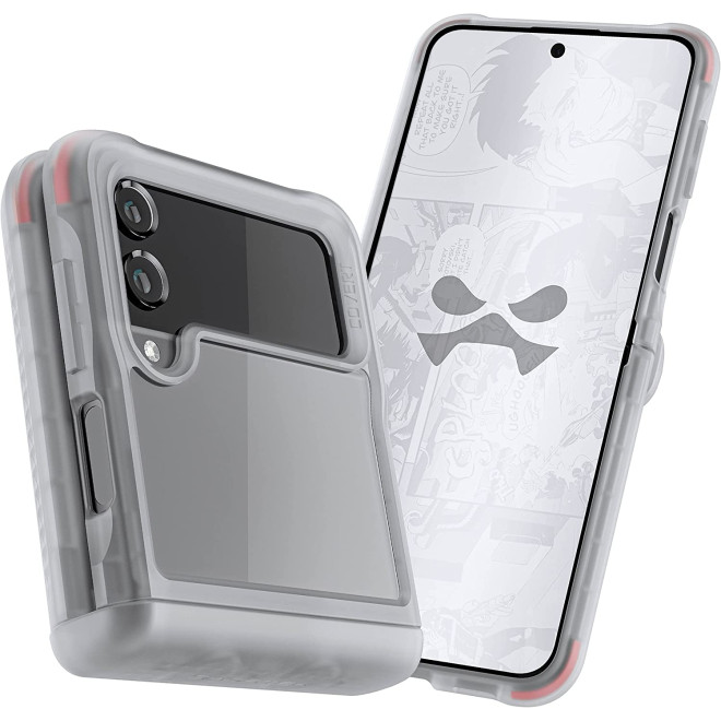 Ghostek Covert 6 - Διάφανη Ανθεκτική Αντιμικροβιακή Θήκη Samsung Galaxy Z Flip4 - Clear