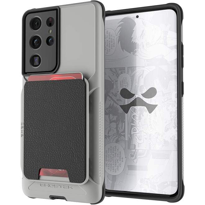Ghostek Exec 4 - Θήκη Πορτοφόλι Samsung Galaxy S21 Ultra 5G - Phantom Grey