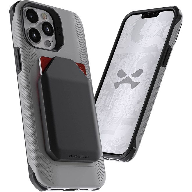 Ghostek Exec 5 - Ανθεκτική Θήκη-Πορτοφόλι MagSafe Apple iPhone 13 Pro Max - Gray