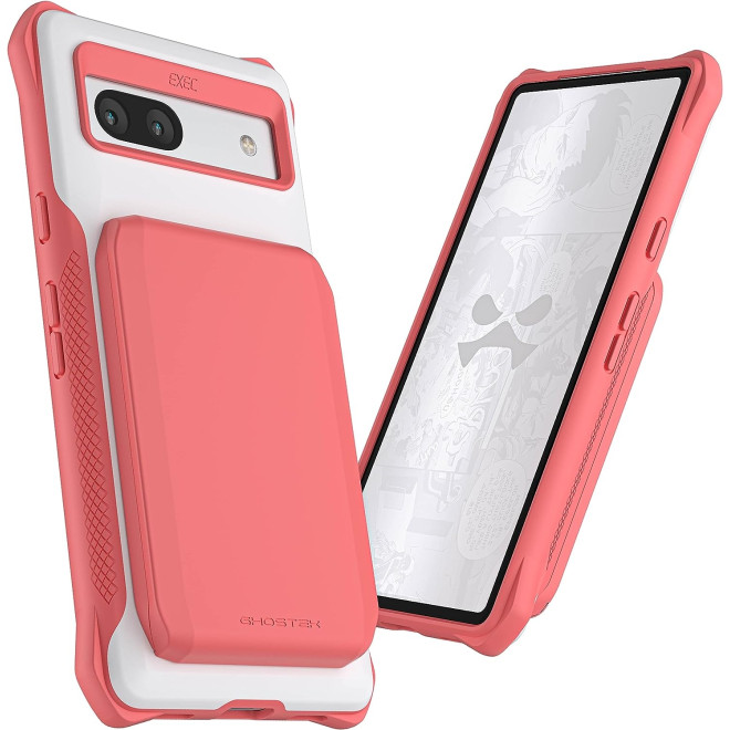 Ghostek Exec 6 - Ανθεκτική MagSafe Θήκη-Πορτοφόλι Google Pixel 7a - Pink