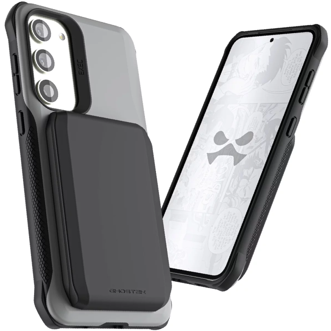 Ghostek Exec 6 - Ανθεκτική MagSafe Θήκη-Πορτοφόλι Samsung Galaxy S23 Plus - Grey 