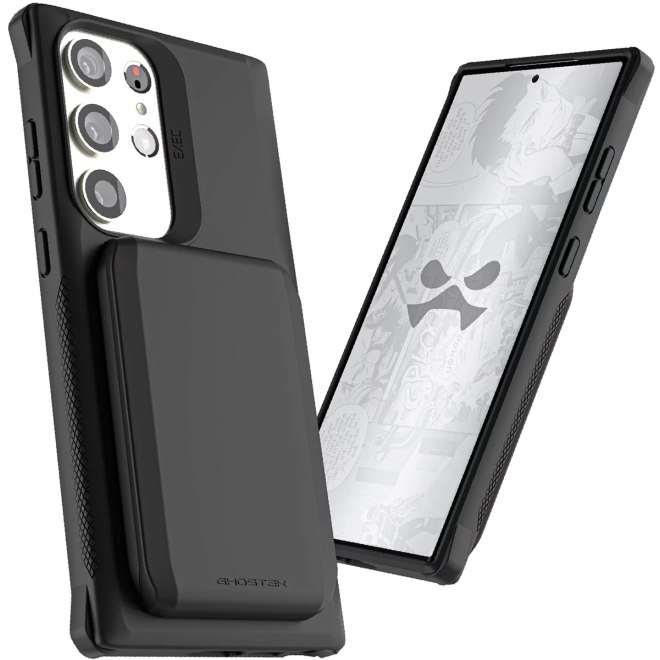 Ghostek Exec 6 - Ανθεκτική MagSafe Θήκη-Πορτοφόλι Samsung Galaxy S23 Ultra - Black