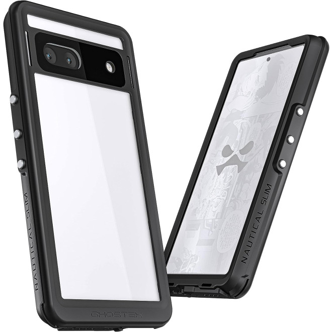 Ghostek Nautical Slim - Ανθεκτική Αδιάβροχη Θήκη Google Pixel 7a - Clear